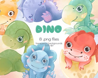 Dinosaurs Clipart / Jurassic Clipart / PNG Files / Instant - Etsy Dinosaurs Clipart / Jurassic Clipart / PNG Files / Instant - Etsy
