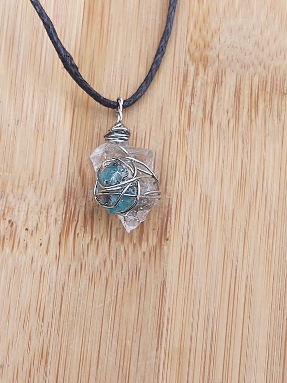 Twin Flame Necklace with Description CardWish Etsy