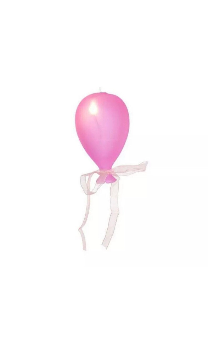 3d Glass Balloon Led Hanging Light Decoration Nursery Gift Etsy