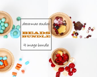 Beads Bundle for blogging/social media 4 images