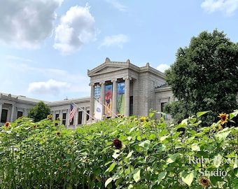 Boston Museum of Fine Arts Digital Print, Fotografía de viajes, Boston Wall Art