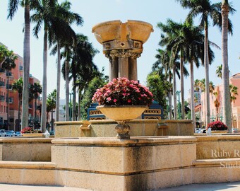 Mizner Park Print, Boca Raton Print, South Florida Print, Digital Print, Downloadable Art, Travel Photography, Home Decor, Office Decor