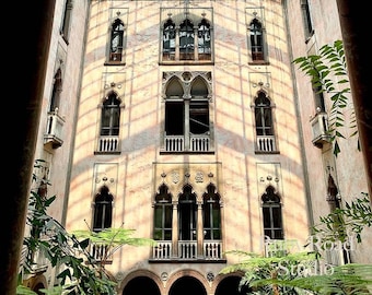 Isabella Stewart Gardner Museum Impresión digital, fotografía, Boston Wall Art