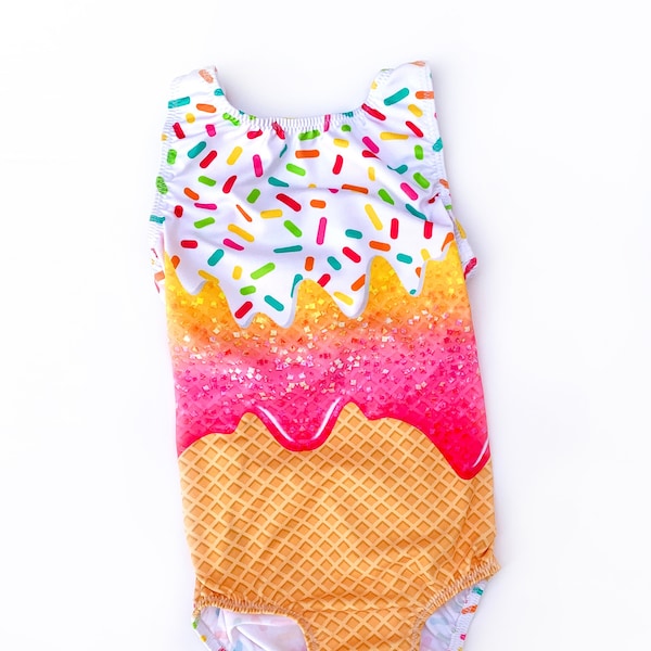 Ice Cream Girls Gymnastics Leotard