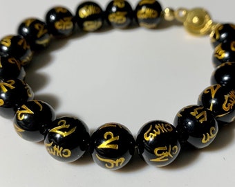 Black Onyx Feng Shui Bracelet