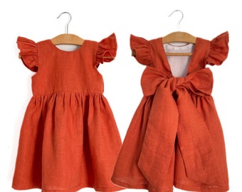 Carrot boho flower girl, Boho Photography Dress Toddler Girl Country, flower girl dress, berry first birthday outfit