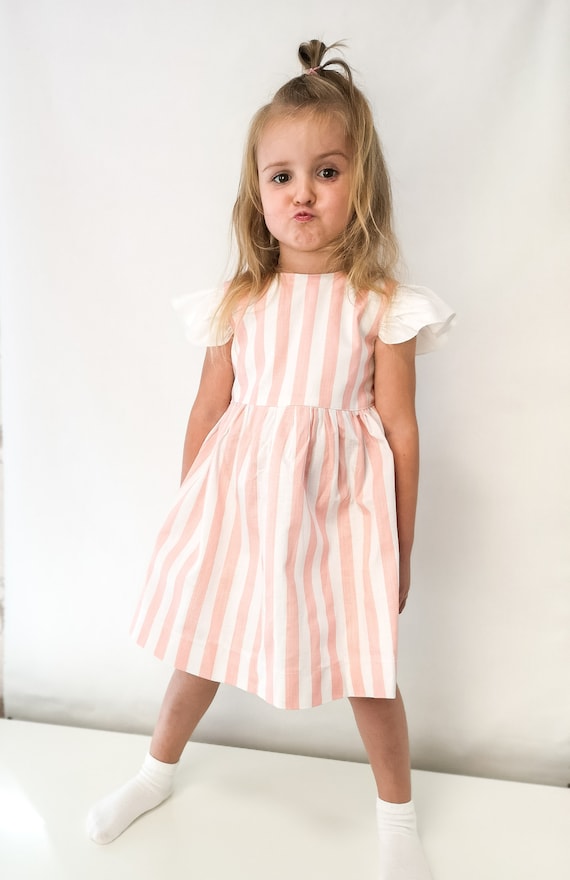 baby girl linen dress