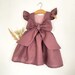 see more listings in the Robe Boho Flower Girl section