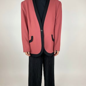 Womens vintage Jacques Vert wool blazer jacket size US 12/ F46