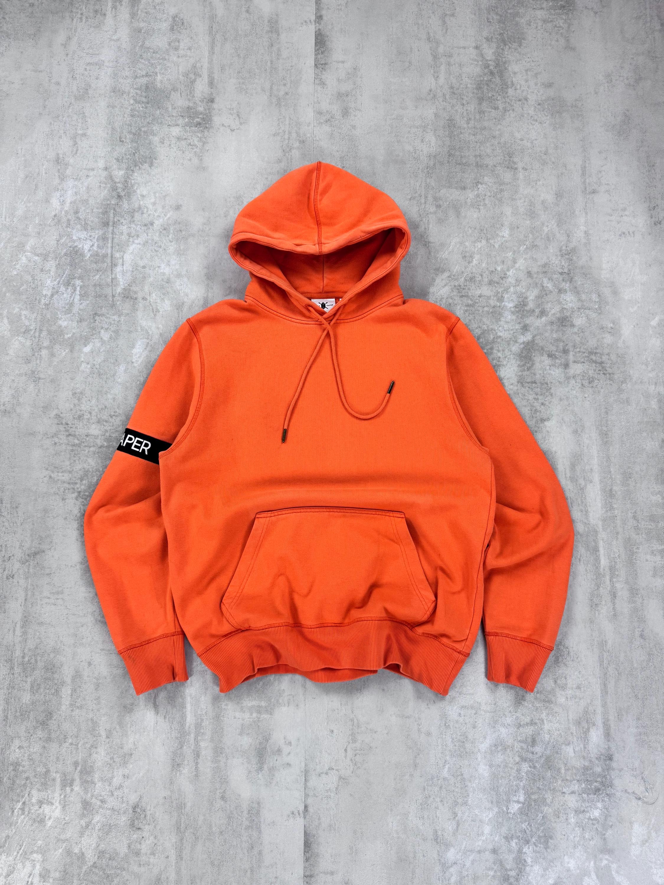 ピジンオレンジ 【MUCHO ALOHA HOODED】 ブラック Ssize Peak Zip Up Hoodie - Hi Vis Orange Thermal Work Outerwear – Epik