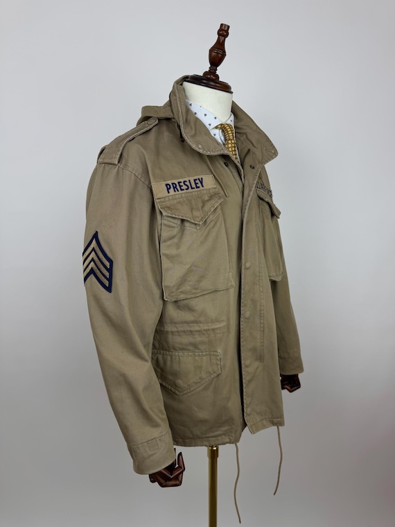 Zara Army M65 Field Jacket Army Military Style Mens Amekaji Style