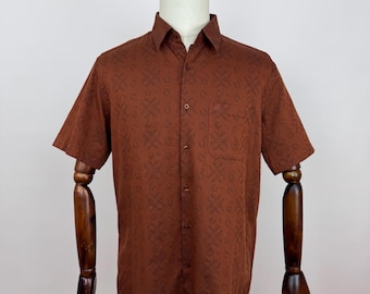 Guy Laroche Mens shirt short sleeve size XL