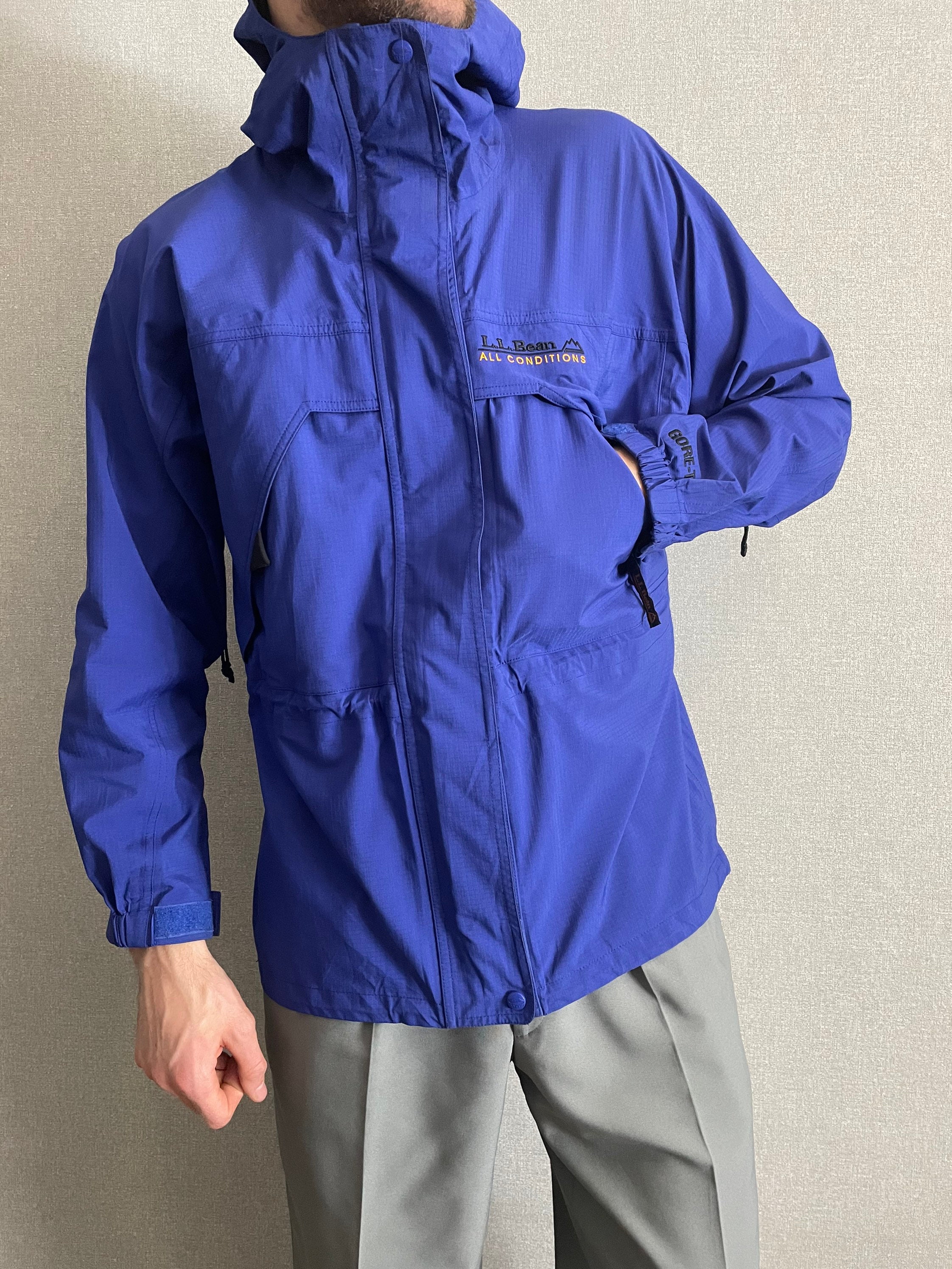 新品・送料無料 USA 90s L.L.Bean GORE-TEX WADING ジャケット L