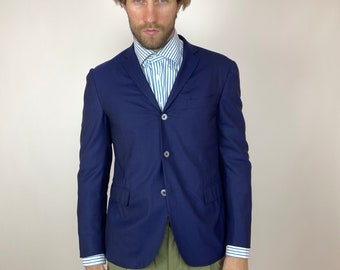 CORNELIANI UNLINED BLAZER Super 130's Wolle Herrengröße 50R