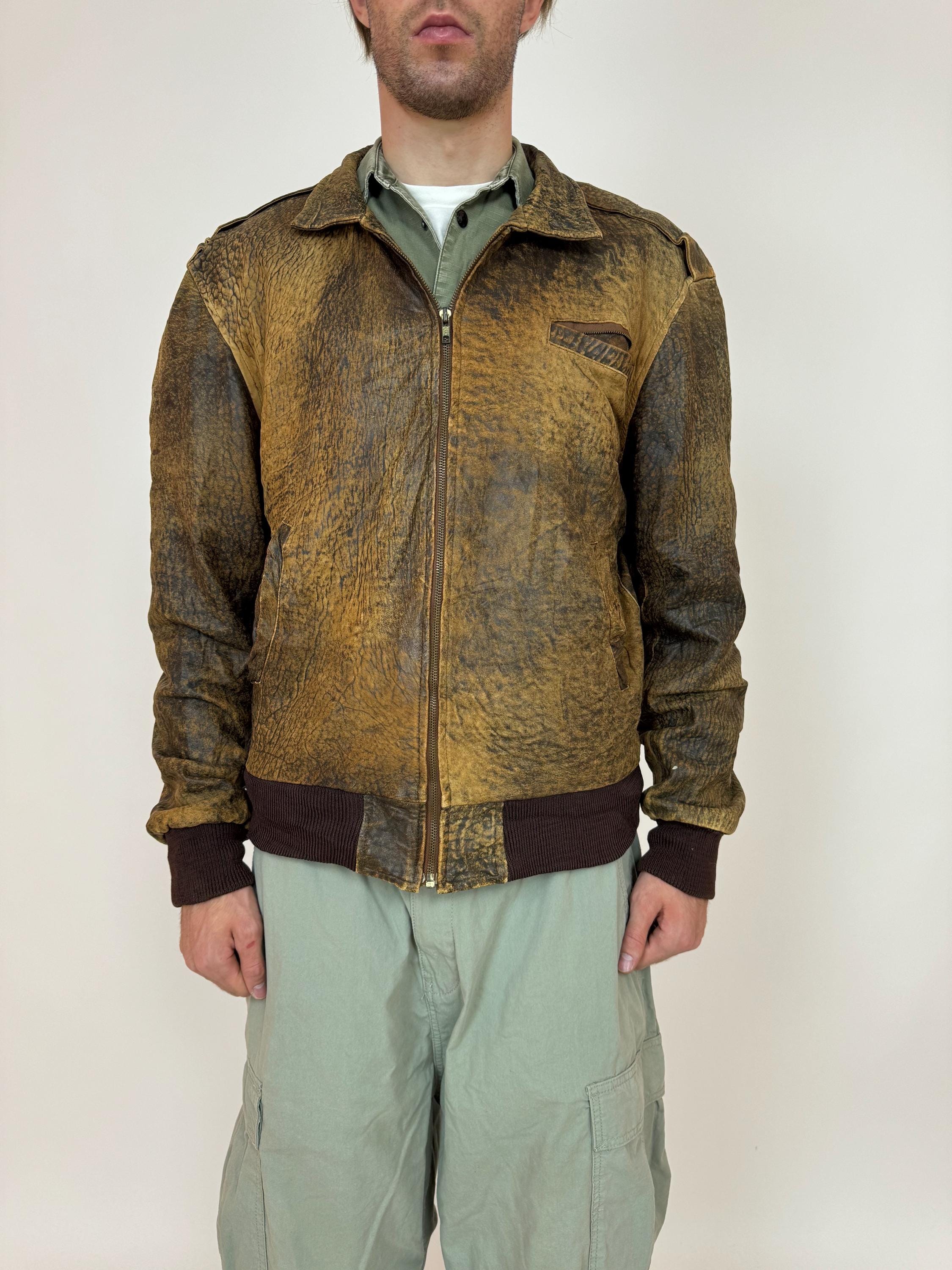 Fade Leather Jacket - Etsy Fade Leather Jacket - Etsy