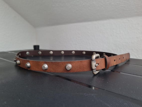 Patrizia Pepe Firenze Italian Leather Belt PATRIZIA PEPE FIRENZE Buckle Fux Leather Belt 80-94cm - Etsy main image 4