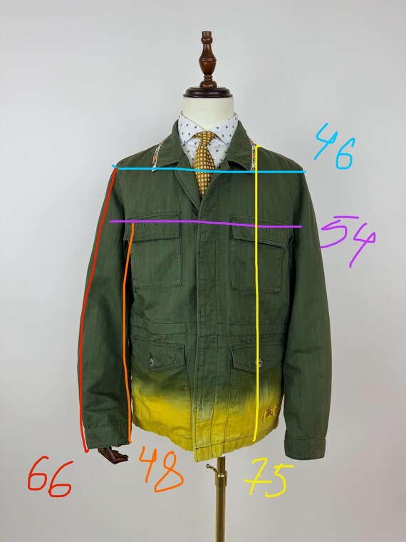 Scotch Soda Field Green A10 Jacket M65 Army Jacket Dj Style Vinyl