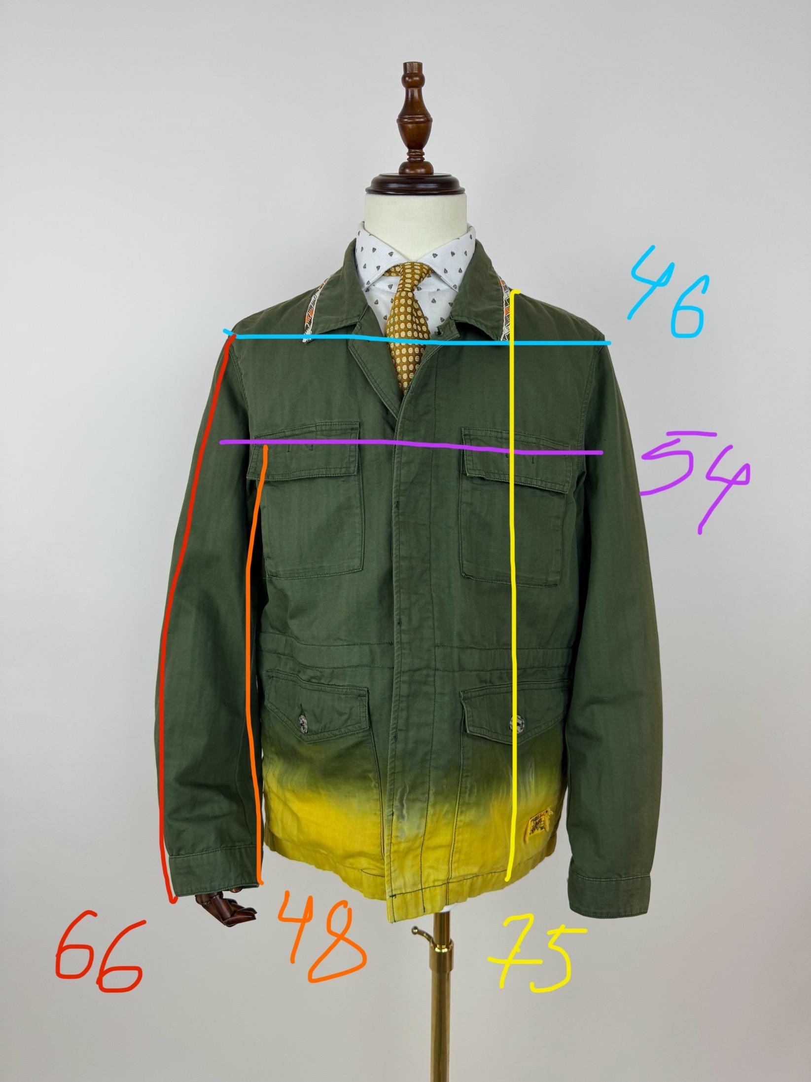 Scotch Soda Field Green A10 Jacket M65 Army Jacket Dj Style Vinyl