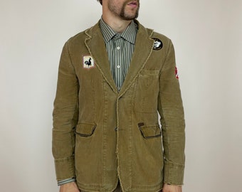 Pepe Jeans LONDON Velvet Hunting Blazer Expedition Gear