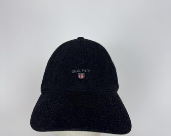 GANT wool gray Wool Cap Mens winter hat casual wear one size