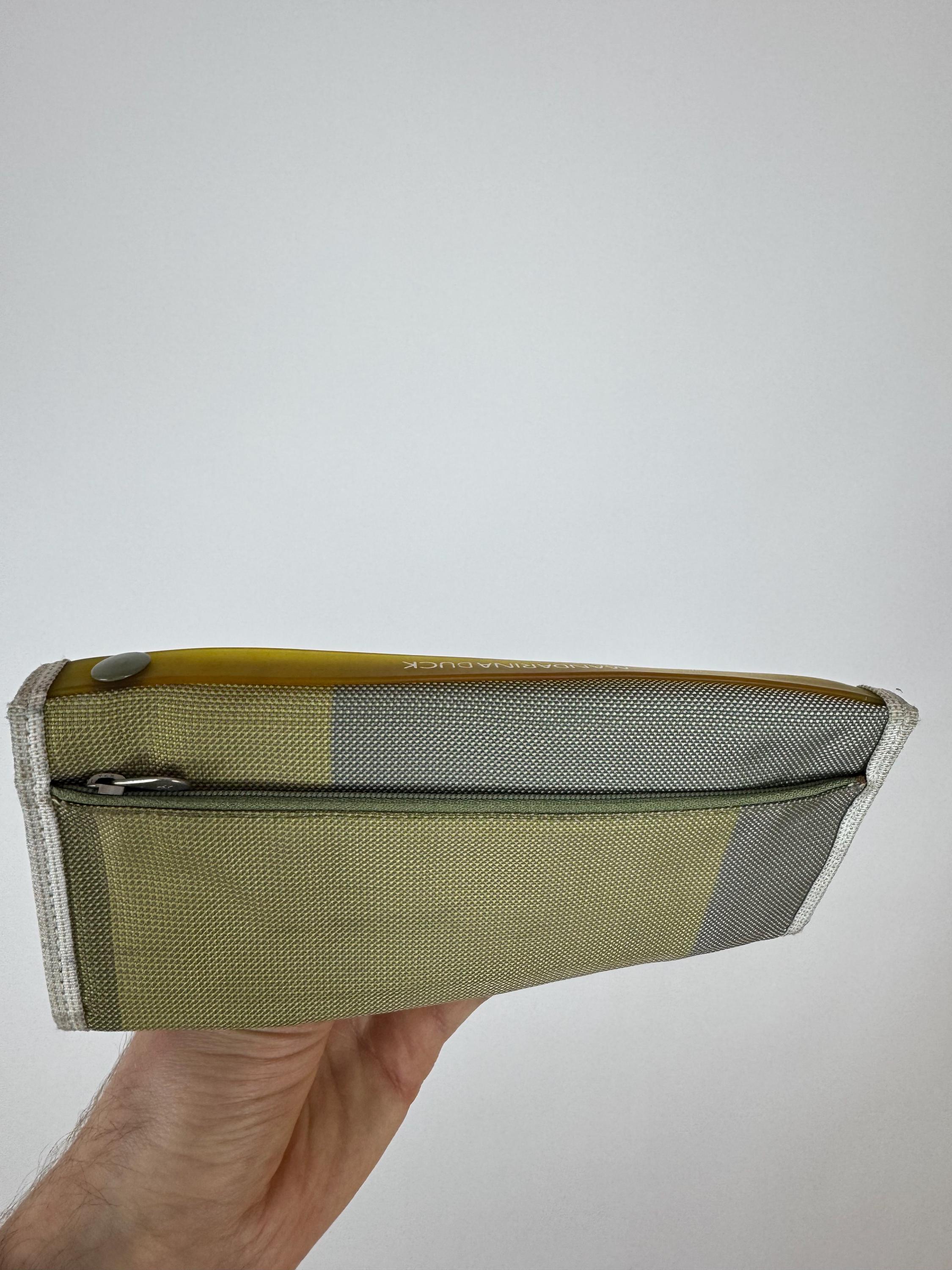 Portefeuille Mandarina Duck En Polyester - Couleur Acier (bleu) - Neuf Avec étiquettes