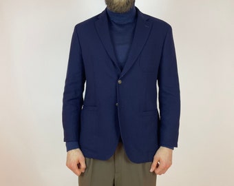 Massimo Dutti Wollblazer Dunkelblau Herrengröße 54