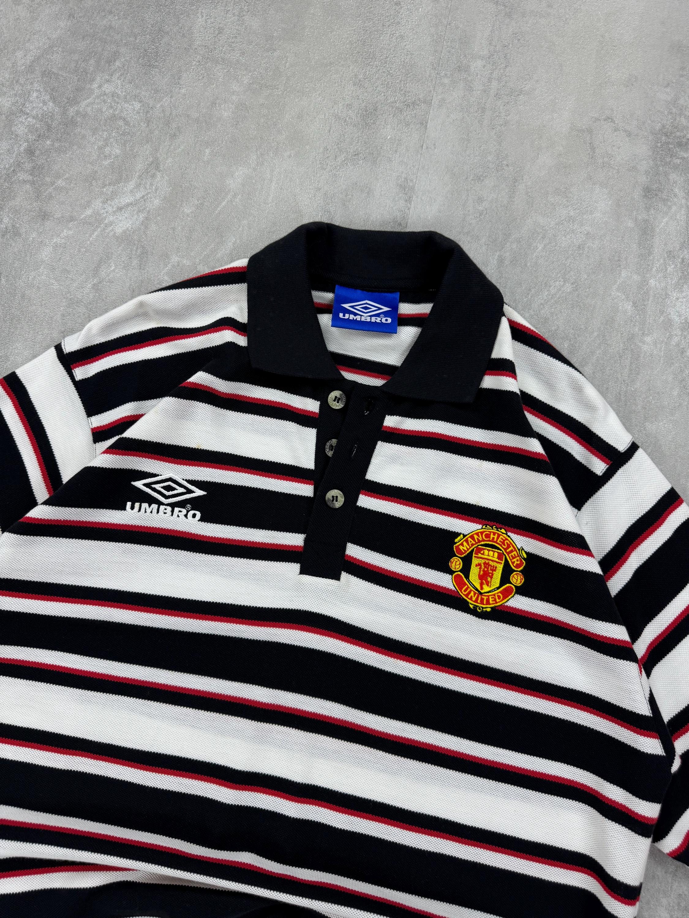 Umbro White Slam Jam Edition Gingham Cut Up Polo Umbro