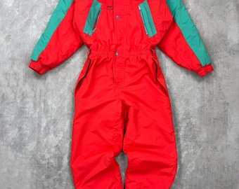 Vintage 1980s Silvy Ski Suit - Size M - Etsy