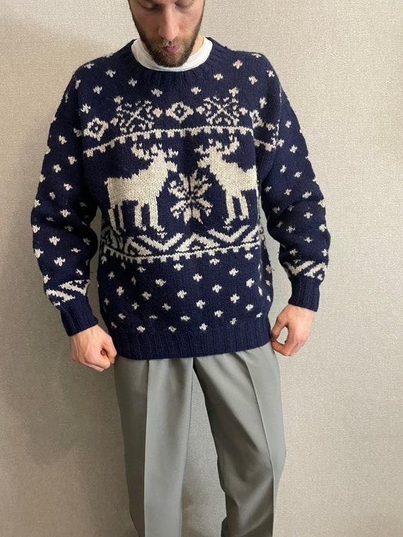 GANT Mens Vintage Wool Christmas 
