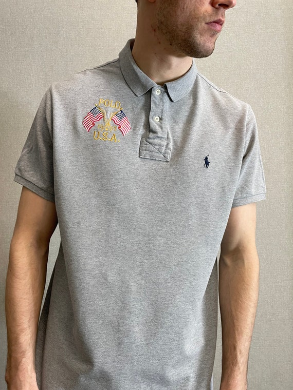 Flag polo clearance shirt ralph lauren