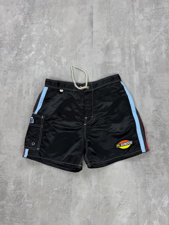 SUNDEK Vintage Swimming Shorts Vintage Nylon Made in USA - Etsy