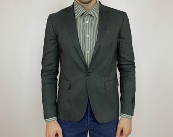 JOHN RICHMOND Linen BLAZER un bouton Taille homme 48