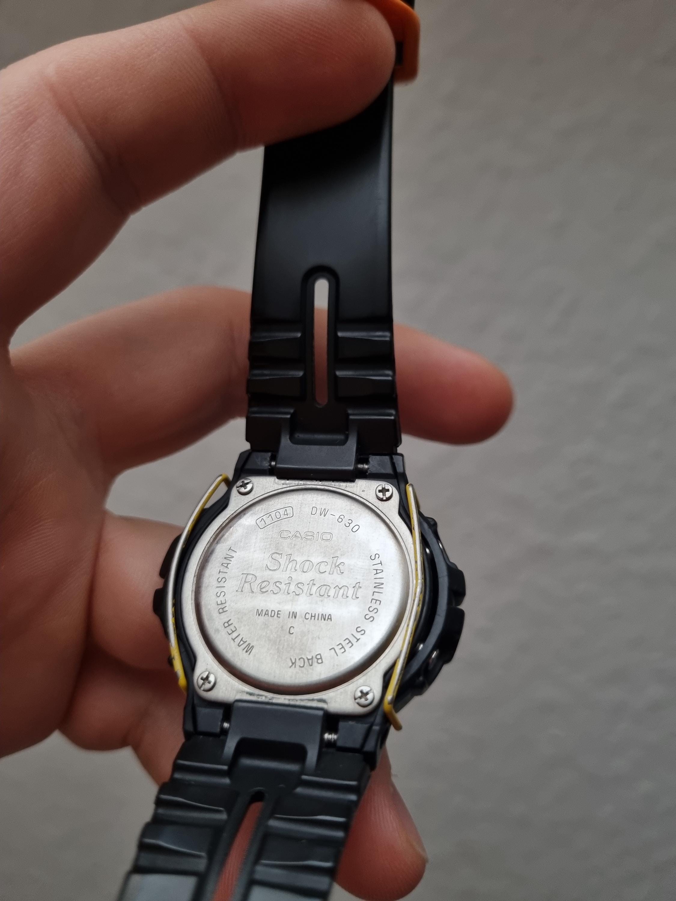 CASIO G-SHOCK デジタル腕時計 T-CUBE DW-630 海外仕様 Casio G-shock Dw-630 Watches Womens Rare Item - Etsy