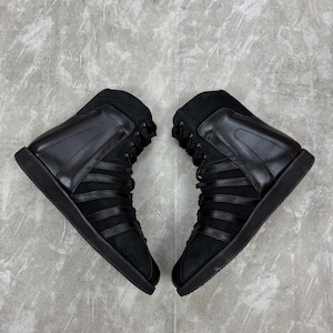 Kunzli höga lädersneakers Damstövlar Gorpcore streetwear avant garde storlek 38