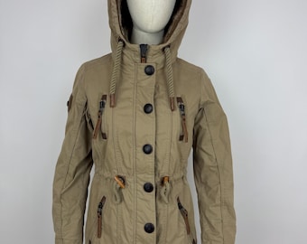 Naketano Womens Parka Winter Hooded Jacket Outdoor Size S