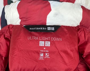Marimekko X Uniqlo Ultra Light Down Jacket Multicolored Womens