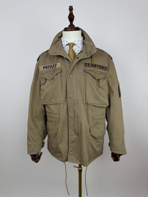 Zara Army M65 Field Jacket Army Military Style Mens Amekaji Style