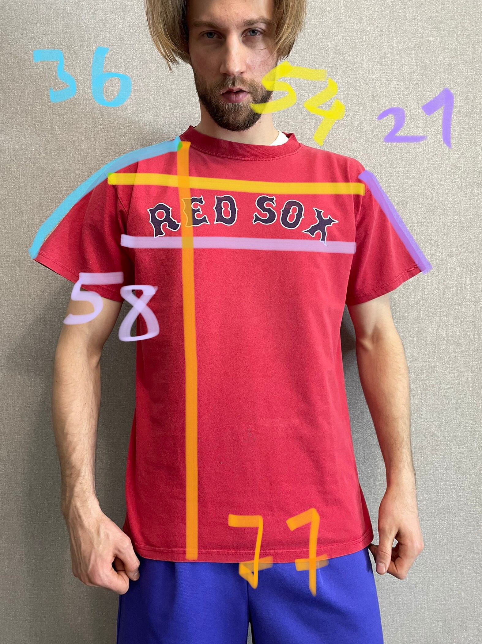 マジェスティック レッドソックス チーム ヴィンテージ Tシャツ #24 マジェスティック レッドソックス チーム ヴィンテージ Tシャツ #24