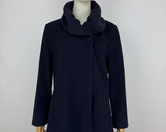 Gerry Weber Wool 60 / polyamide 20 / cashmere 20 Coat double breasted old money style Womens Size 42