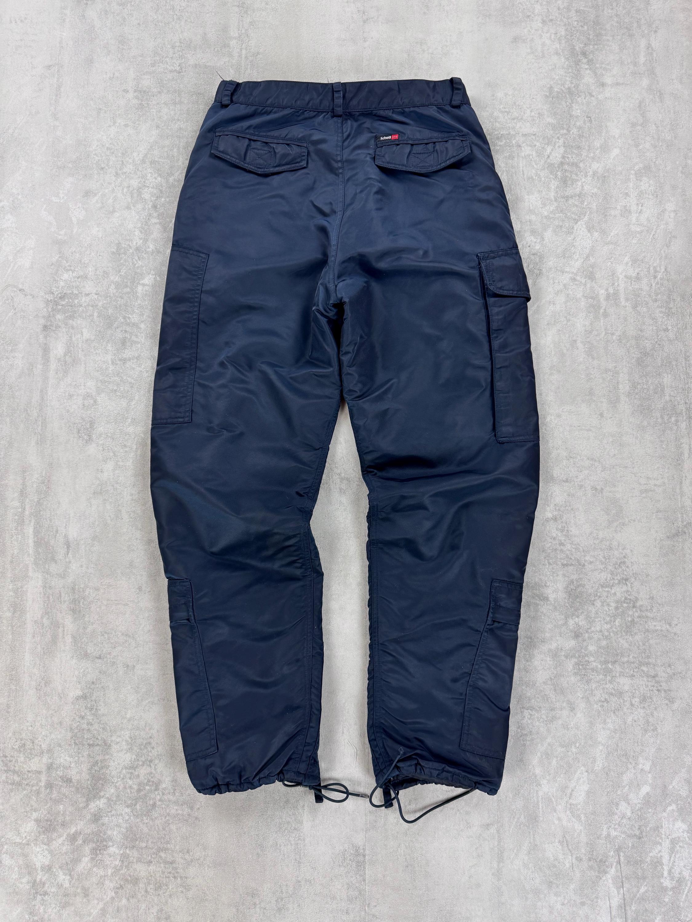 CLASS GLOBAL TOOLS フライトパンツ Schott NYC カーゴ パンツ ヴィンテージ ミリタリー アーミー スタイル