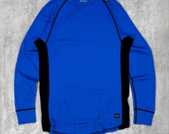 Devold Merino new Pullover outdoor hiking style gorp core sweater Long Sleeve Mens Size 2XL
