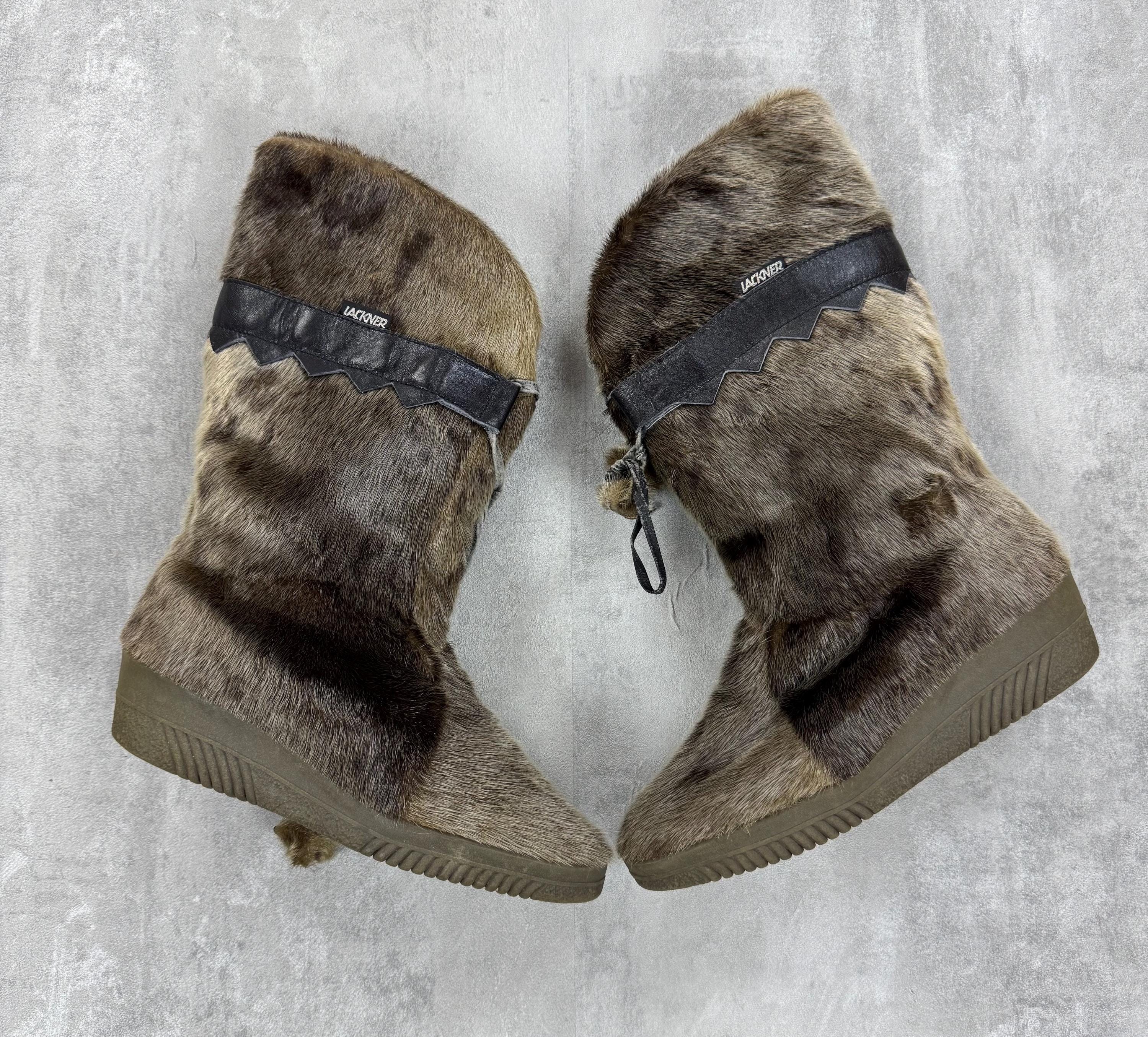 Vintage fur boots - Etsy 日本