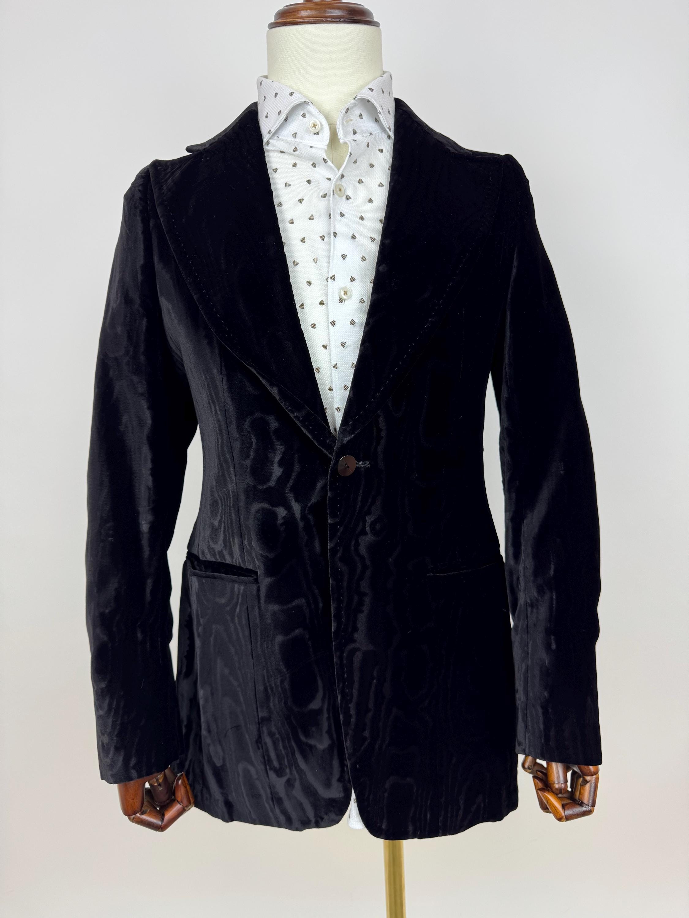 Gillio Madeleine Paris Night Cocktail Blazer 1970 Disco Velour