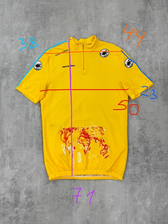 Authentic and Super Rare Castelli Mario Schifano Vintage Cycling