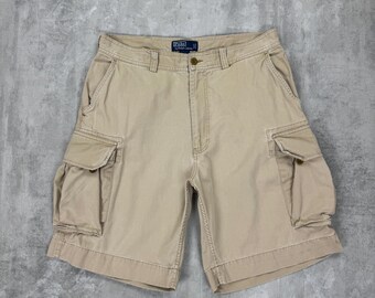 Polo Ralph Lauren Vintage Cargo Shorts Mens Size 35