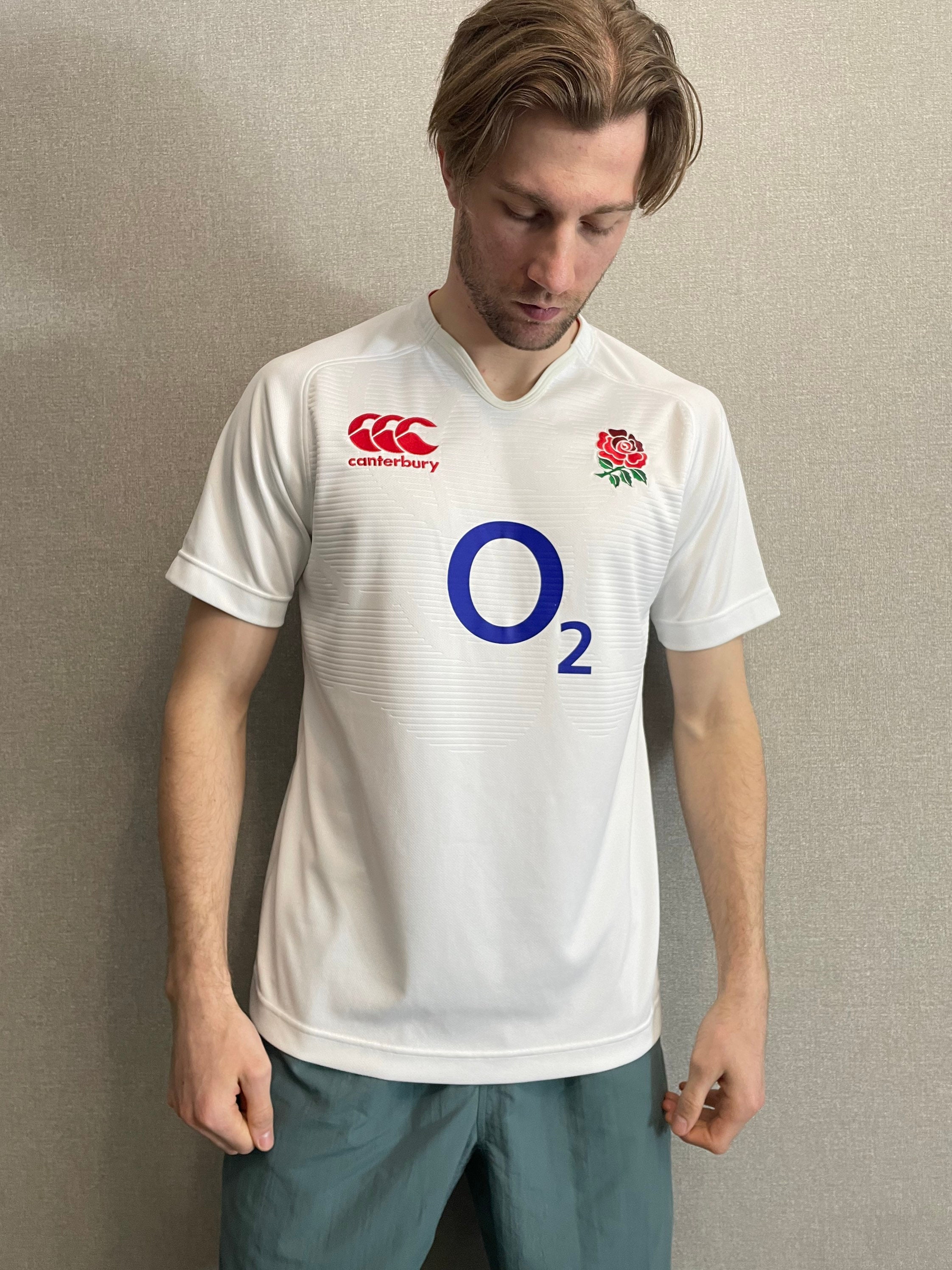 England 2015 2016 2017 Home O2 Rugby Union Jersey Canterbury