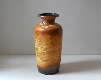 Extra Large Vintage West German Lava Floor Vase by Scheurich Keramik, 202-43