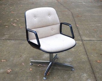 Vintage Commercial Office Chair by All-Steel, circa 1970s-80s, Knoll Pollack Style