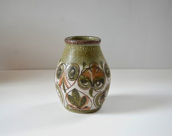 Vintage Mid-Century Modern British ceramic vase  by Glyn Colledge for Denby Pottery Co.