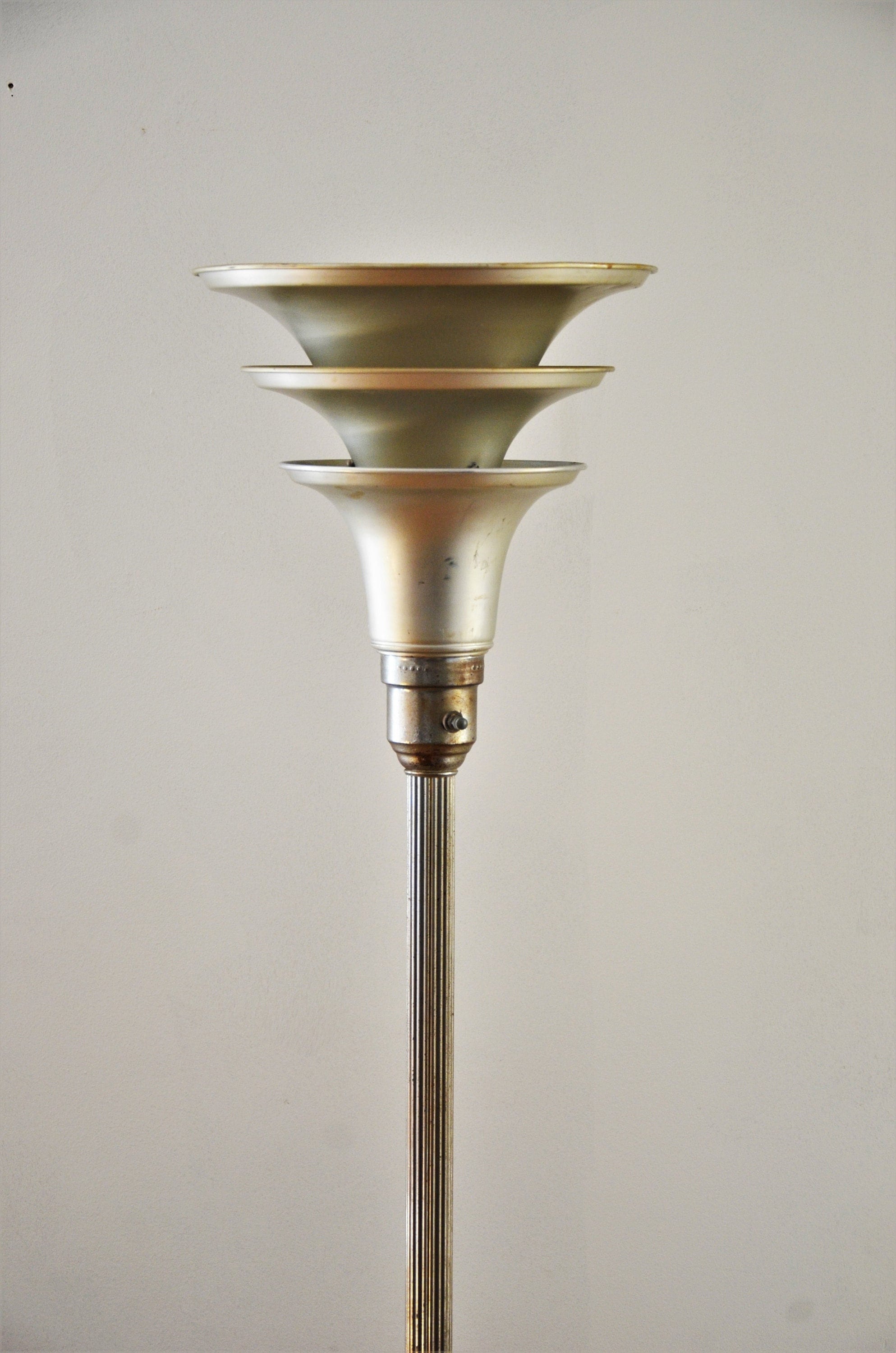 Art deco torchiere on sale floor lamp